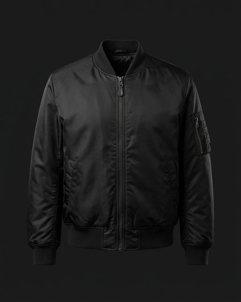 Bomber imbottito, fronte (foto demo)