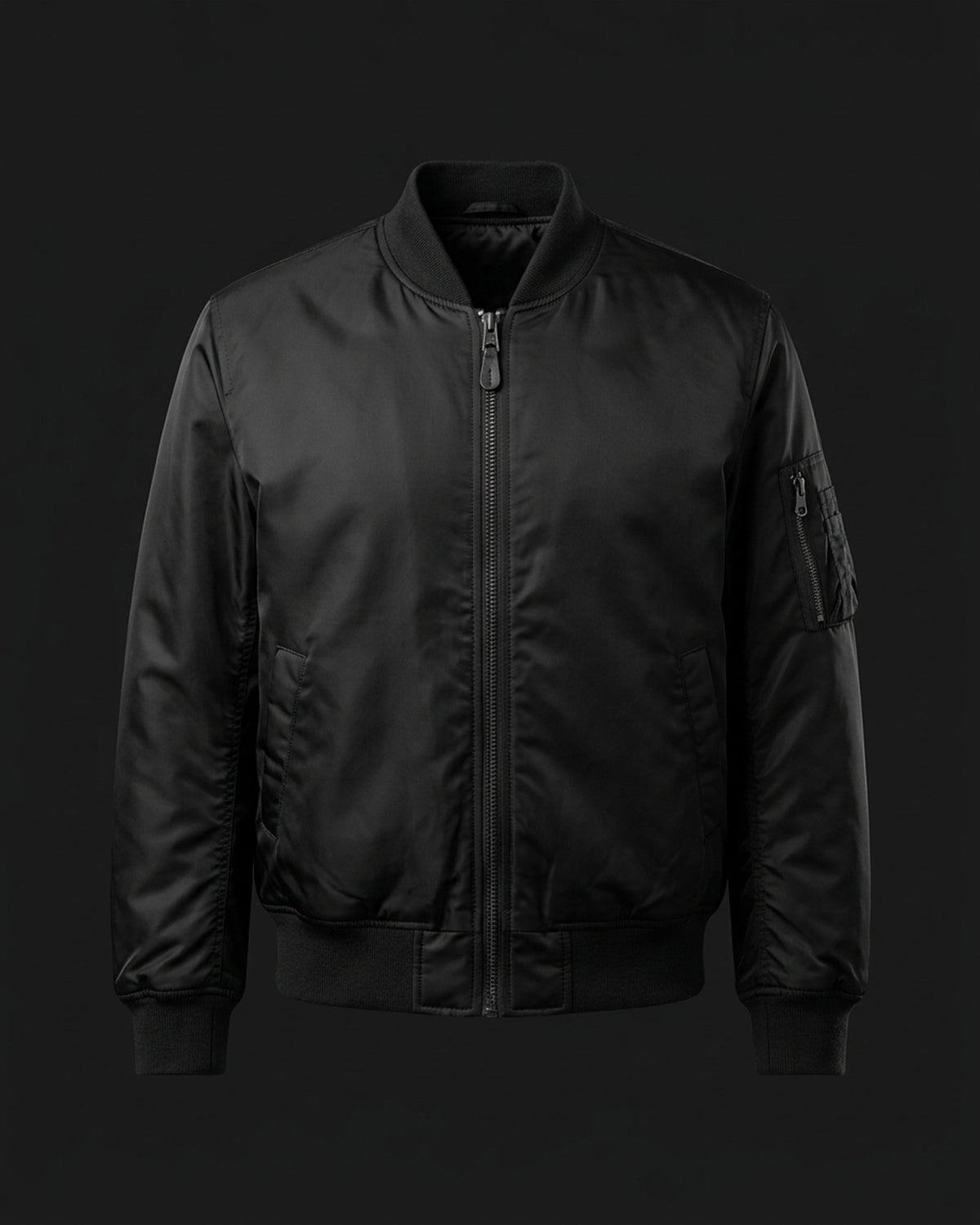 Bomber imbottito, fronte (foto demo)
